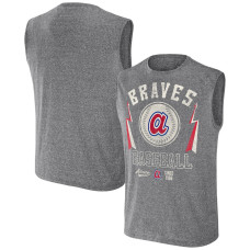 Men's Atlanta Braves Darius Rucker Collection Relaxed-Fit Muscle Tank Top - Charcoal