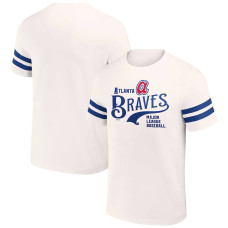 Men's Atlanta Braves Darius Rucker Collection Yarn Dye Vintage baseball T-shirt - Cream Men's Atlanta Braves Darius Rucker Collection Yarn Dye Vintage baseball T-shirt - Cream