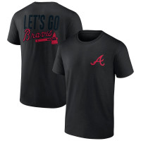 Men's Atlanta Braves Baseball In It To Win It baseball T-shirt - Black