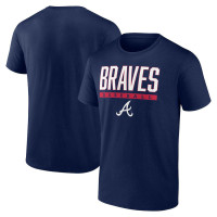Men's Atlanta Braves Baseball Power Hit baseball T-shirt - Navy