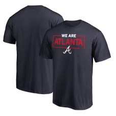 Men's Atlanta Braves Baseball We Are Icon baseball T-shirt - Navy