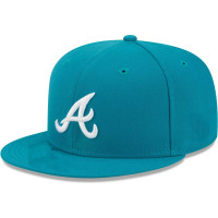 Men's Atlanta Braves New Era 59FIFTY Fitted Hat - Turquoise