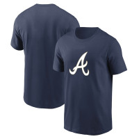 Men's Atlanta Braves 2022 Gold Program Logo baseball T-shirt - Navy Men's Atlanta Braves 2022 Gold Program Logo baseball T-shirt - Navy