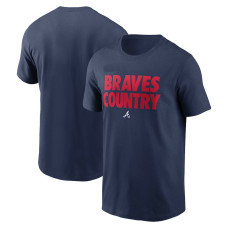 Men's Atlanta Braves Rally Rule baseball T-shirt - Navy Men's Atlanta Braves Rally Rule baseball T-shirt - Navy