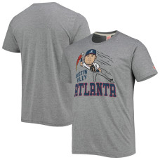 Men's Austin Riley Atlanta Braves Homage Caricature Tri-Blend baseball T-shirt - Gray Men's Austin Riley Atlanta Braves Homage Caricature Tri-Blend baseball T-shirt - Gray