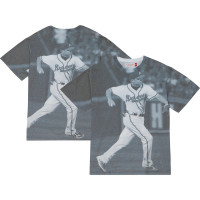 Men's Chipper Jones Atlanta Braves Mitchell & Ness Cooperstown Collection Highlight Sublimated Player Graphic baseball T-shirt