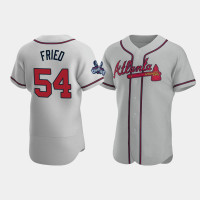 Official Men's Atlanta Braves Authentic Max Fried Gray 2021 World Series Champions Jersey Official Men's Atlanta Braves Authentic Max Fried Gray 2021 World Series Champions Jersey