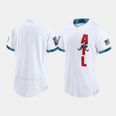 Men's Atlanta Braves White 2021 All-Star Game Authentic Jersey