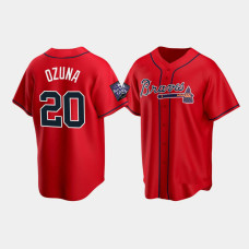 Marcell Ozuna Atlanta Braves Replica Red 2021 All-Star Game Alternate Jersey