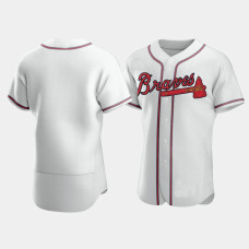 Men's Atlanta Braves White Authentic Jersey