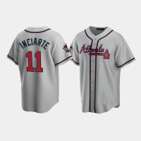 Men's Atlanta Braves Ender Inciarte Gray 2021 All-Star Replica Game Patch Jersey Men's Atlanta Braves Ender Inciarte Gray 2021 All-Star Replica Game Patch Jersey
