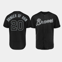 Men's Atlanta Braves Authentic #20 Josh Donaldson 2019 Players' Weekend Black Bringer Of Rain Jersey Men's Atlanta Braves Authentic #20 Josh Donaldson 2019 Players' Weekend Black Bringer Of Rain Jersey