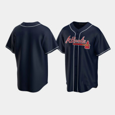 Men's Atlanta Braves Navy Replica 2020 Alternate Jersey