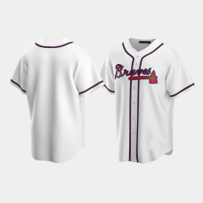 Men's Atlanta Braves White Replica 2020 Home Jersey