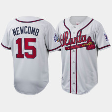 Atlanta Braves Sean Newcomb White Cooperstown Collection Authentic Jersey Atlanta Braves Sean Newcomb White Cooperstown Collection Authentic Jersey