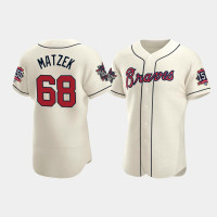 Men's Atlanta Braves Tyler Matzek Cream 2021 All-Star Authentic Alternate Game Patch Jersey Men's Atlanta Braves Tyler Matzek Cream 2021 All-Star Authentic Alternate Game Patch Jersey