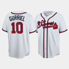 Atlanta Braves Yuli Gurriel White Hispanic Heritage Authentic Jersey
